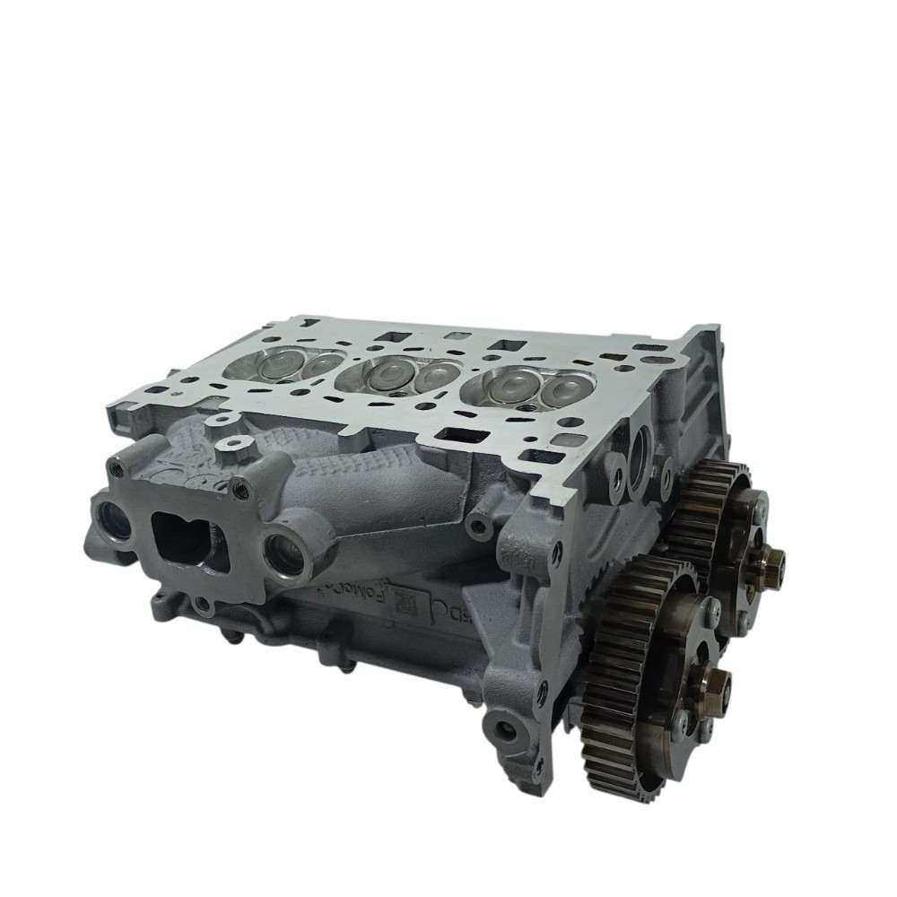 Cabeçote completo com válvula Ford Ka 1.0 3cc 2014 a 2021 6
