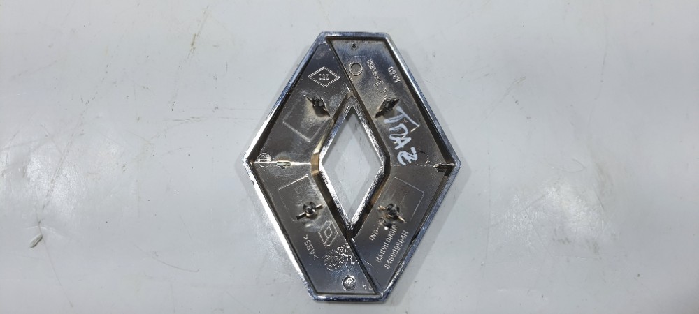 Logotipo Tampa Traseira Renault Sandero Ano 2020 84890000r Prata 6