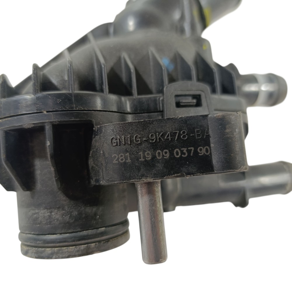 Flange Válvula Termostática Ford Ka Se 1.5 2020 Gn1g9k478ba 6