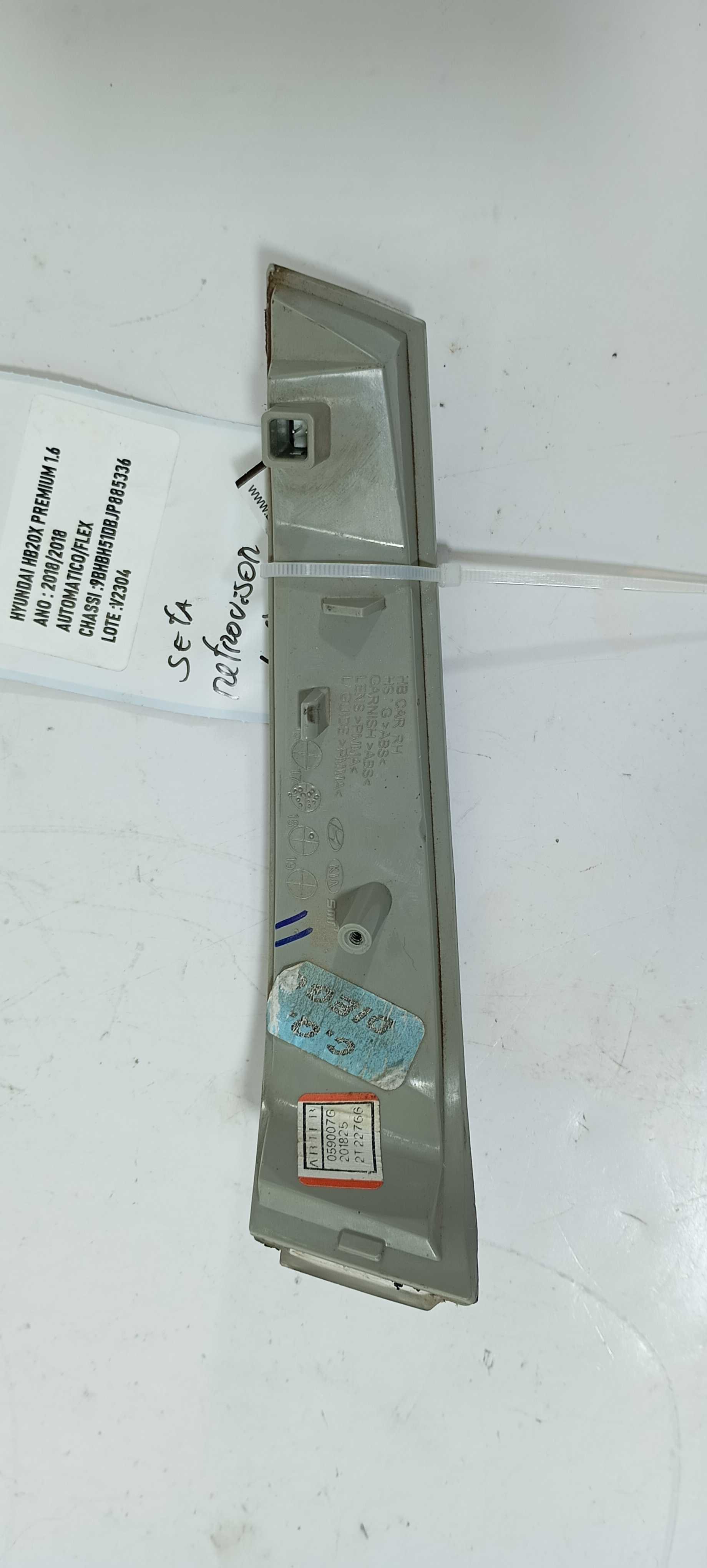 Seta Retrovisor Direito  Hb20x Premium 1.6 2018 Rcc20z3695 3