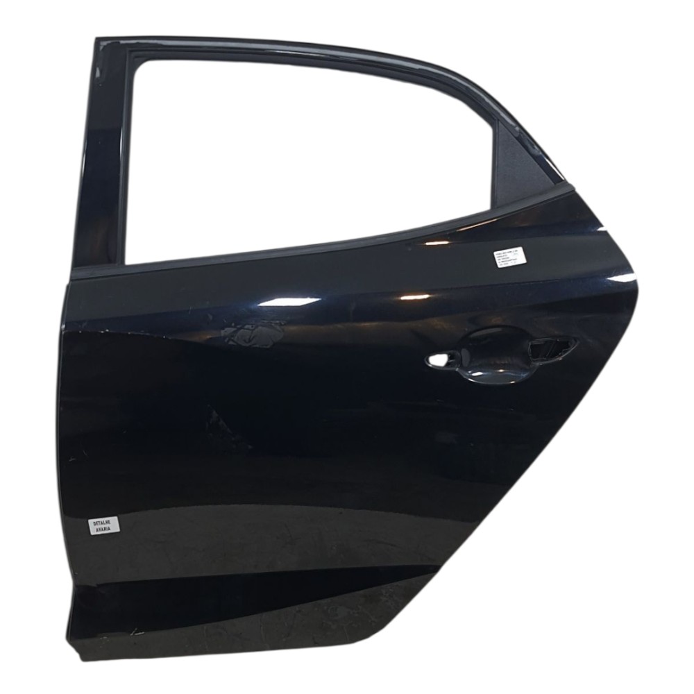 Porta Traseira Esquerda Detalhe Hyundai Hb20 2021 760041s100 Traseira Esquerda Preto 2