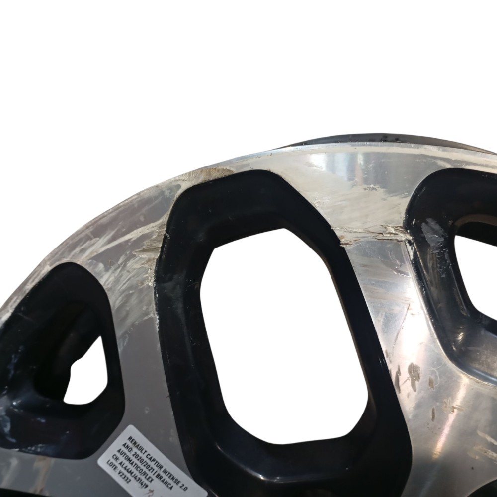 Roda Aro 17 Renault Captur Intense 2.0 2021 403006572r Cinza 2