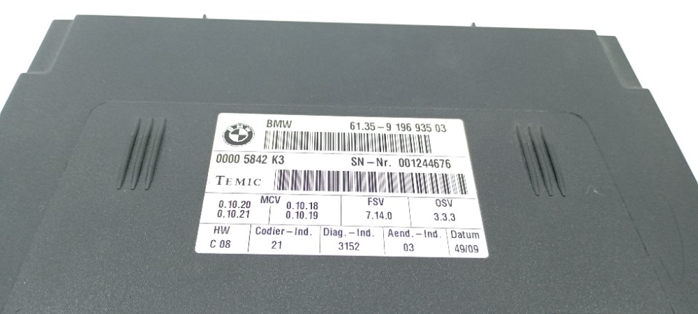 Modulo Conforto X1 2010 61.35-9 196 935 03 6