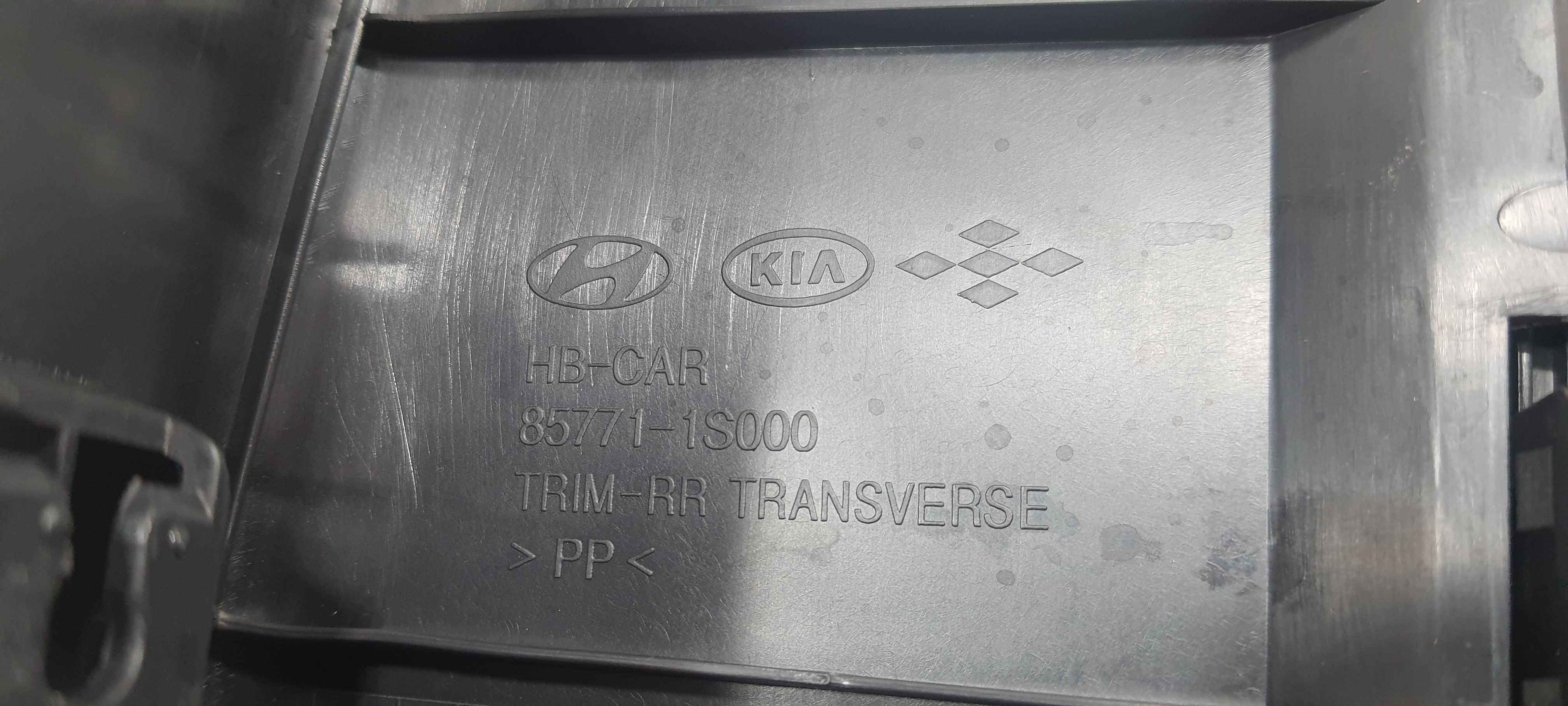 Acabamento Painel Traseiro Hyundai Hb20x 1.6 2018 857711s000 5