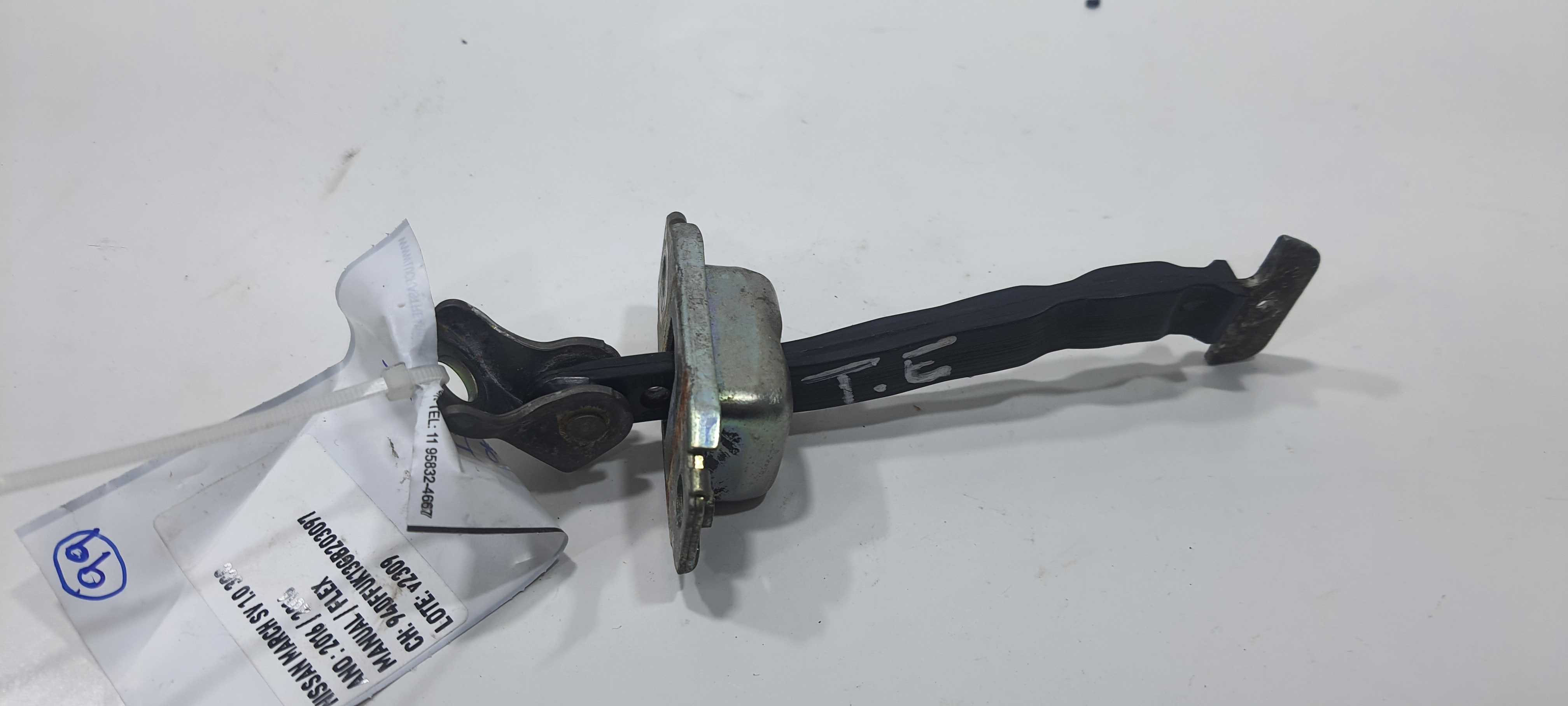 Limitador Porta Tras Esq Nissan March Sv 1.0 2016 Nis0230100 4