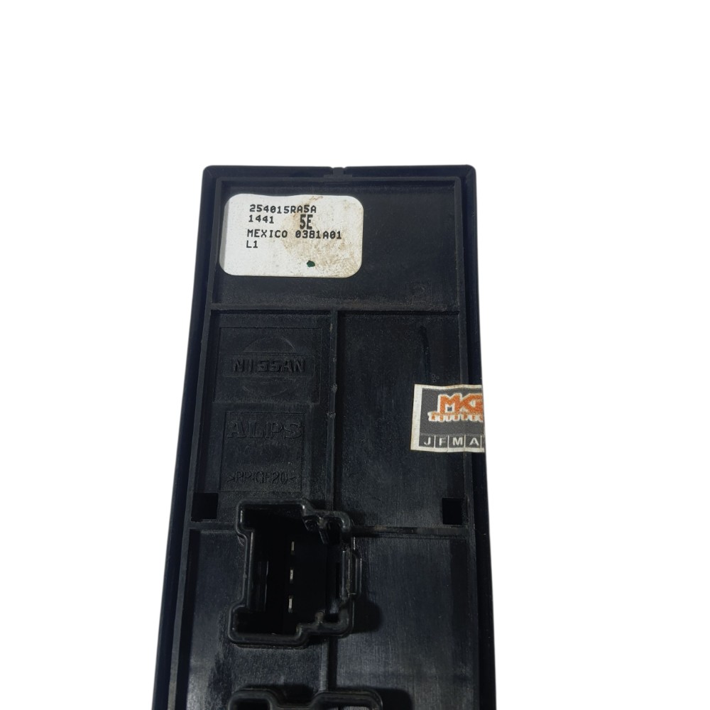 Botão vidro dianteiro esquerdo Nissan Kicks 2022 254015ra5a 5