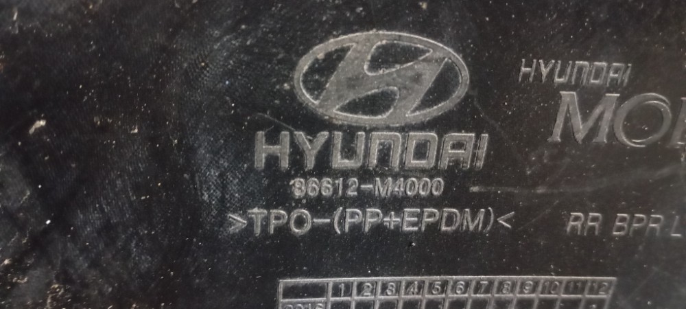 Parachoque Traseiro Hyundai Creta 1.6 2019 86612m400 7
