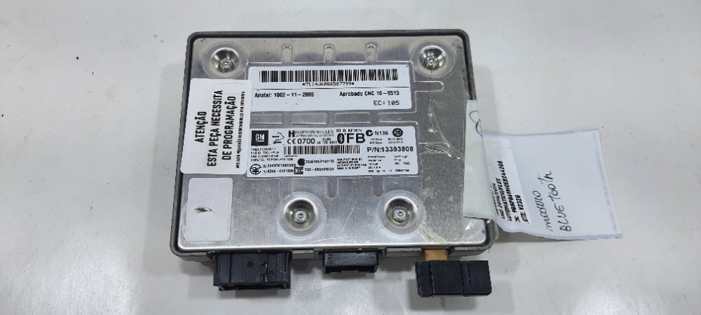 Módulo Bluetooth Chevrolet Cruze Sedan 2014 13393808 – Prata 4