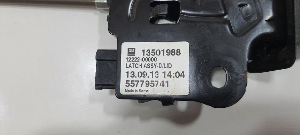 Fechadura Tampa Traseira Chevrolet Cruze Sedan 2014 13501988 5