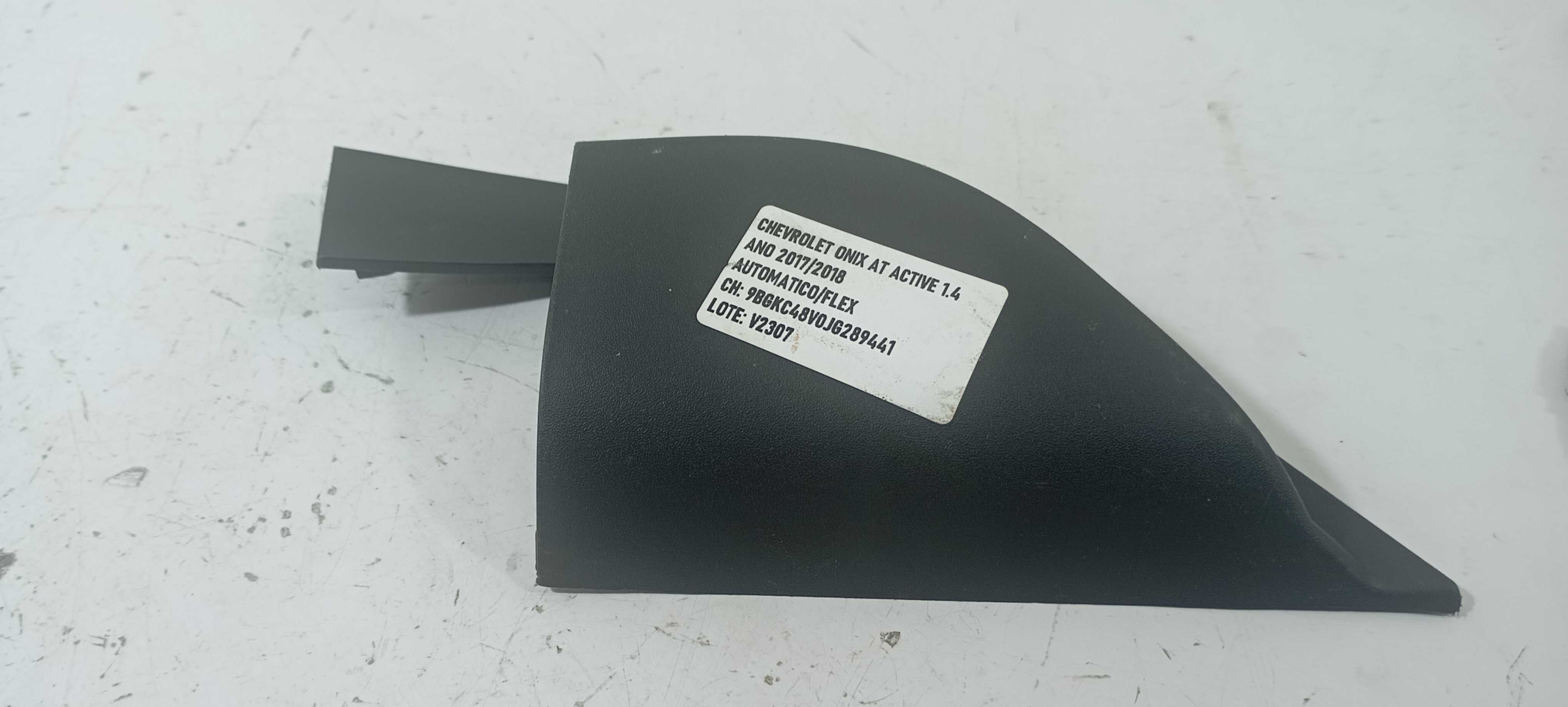 Moldura Interna Retrovisor Chevrolet Onix 1.4 2018 52095754 Preto 3