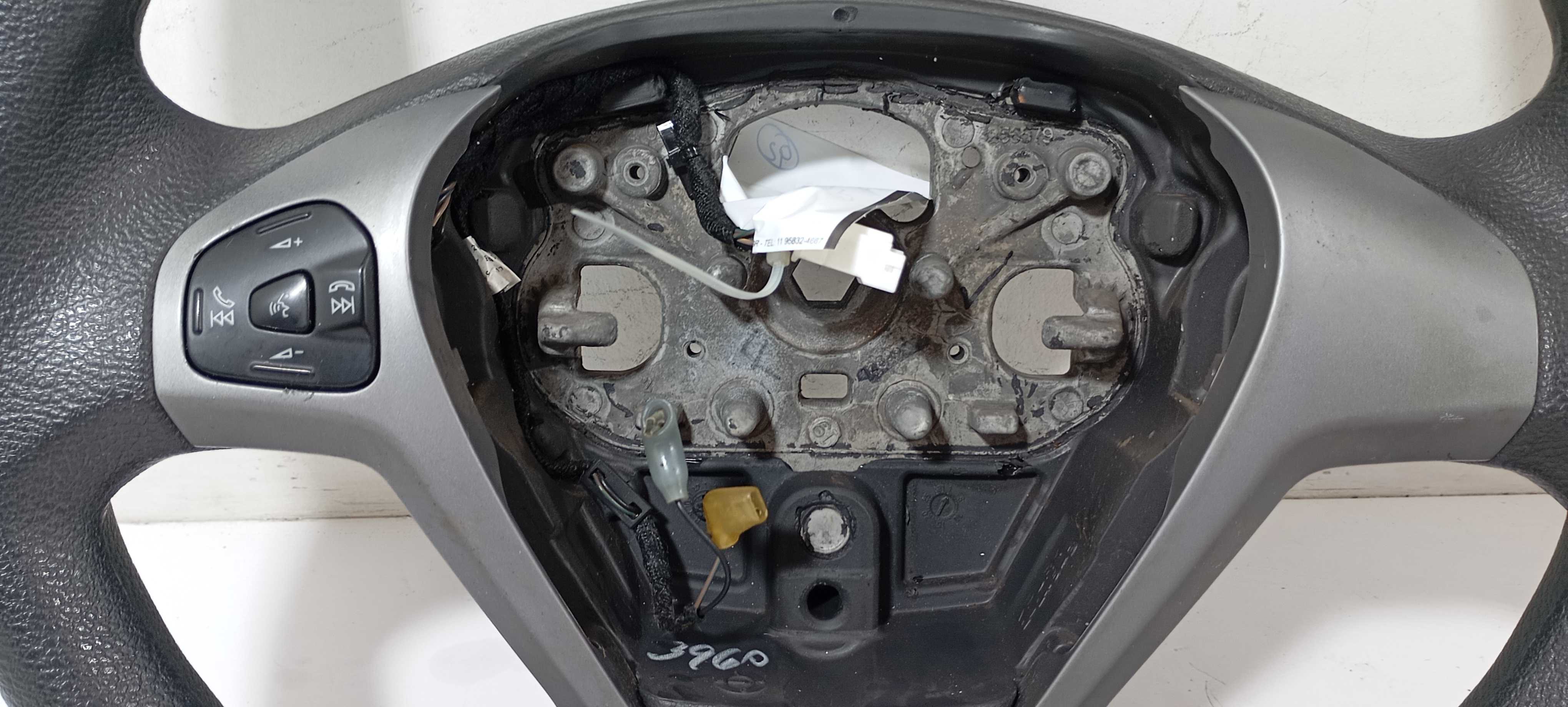 Volante Direção Ford Ka 1.0 2020 E3b53600bd3fp Preto E Cinza 2