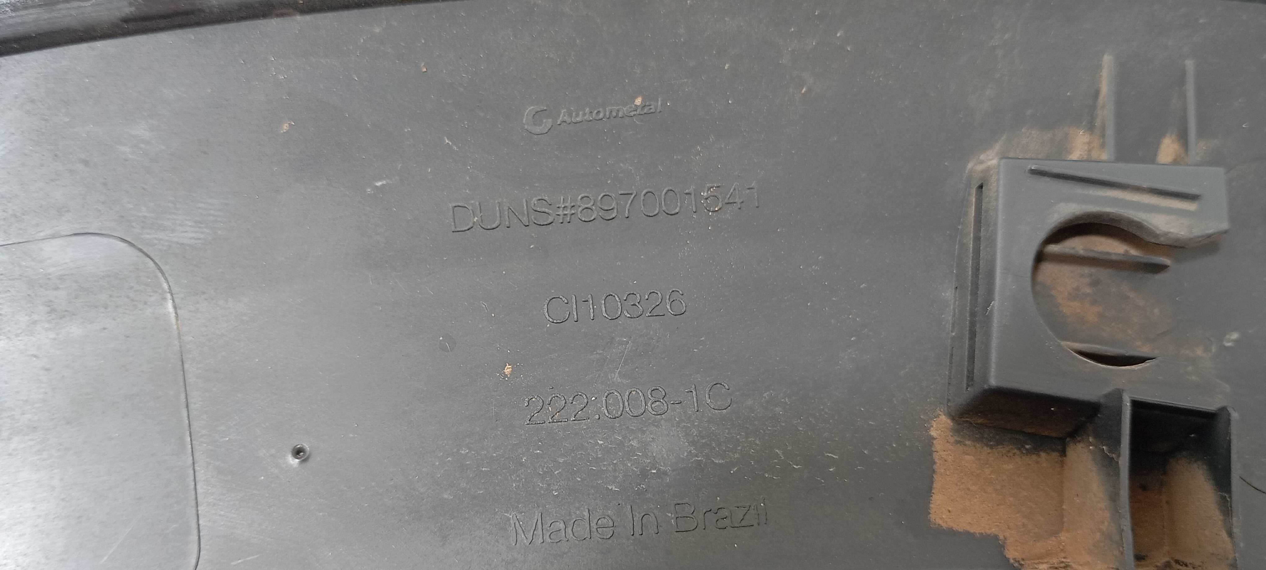 Aplique Vão Roda Tras. D. Gm Onix Active 1.4 2018 52094053 8