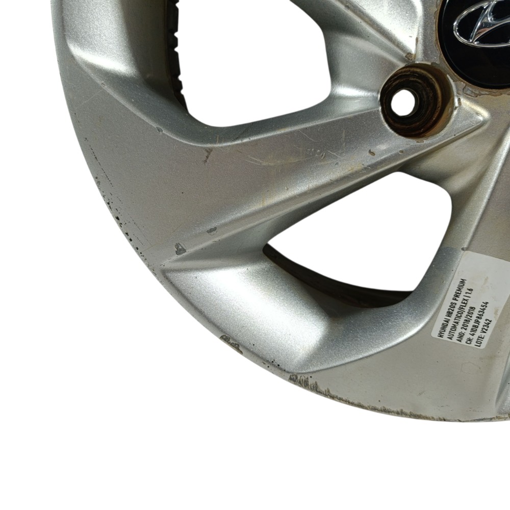 Roda Aro 15 Hb20s 1.6 2018 529101s650 Cinza 6