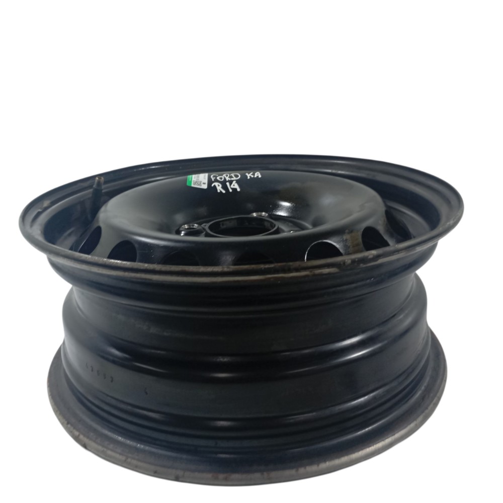 Roda  Ford Ka Hatch Aro 14  1.0 2021 55jx14x375 Preto 2