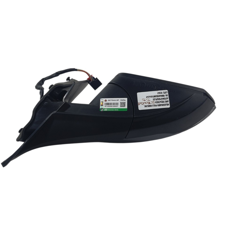 Retrovisor Elétrico Direito Polo Highline 1.0 2024 E9044654 5