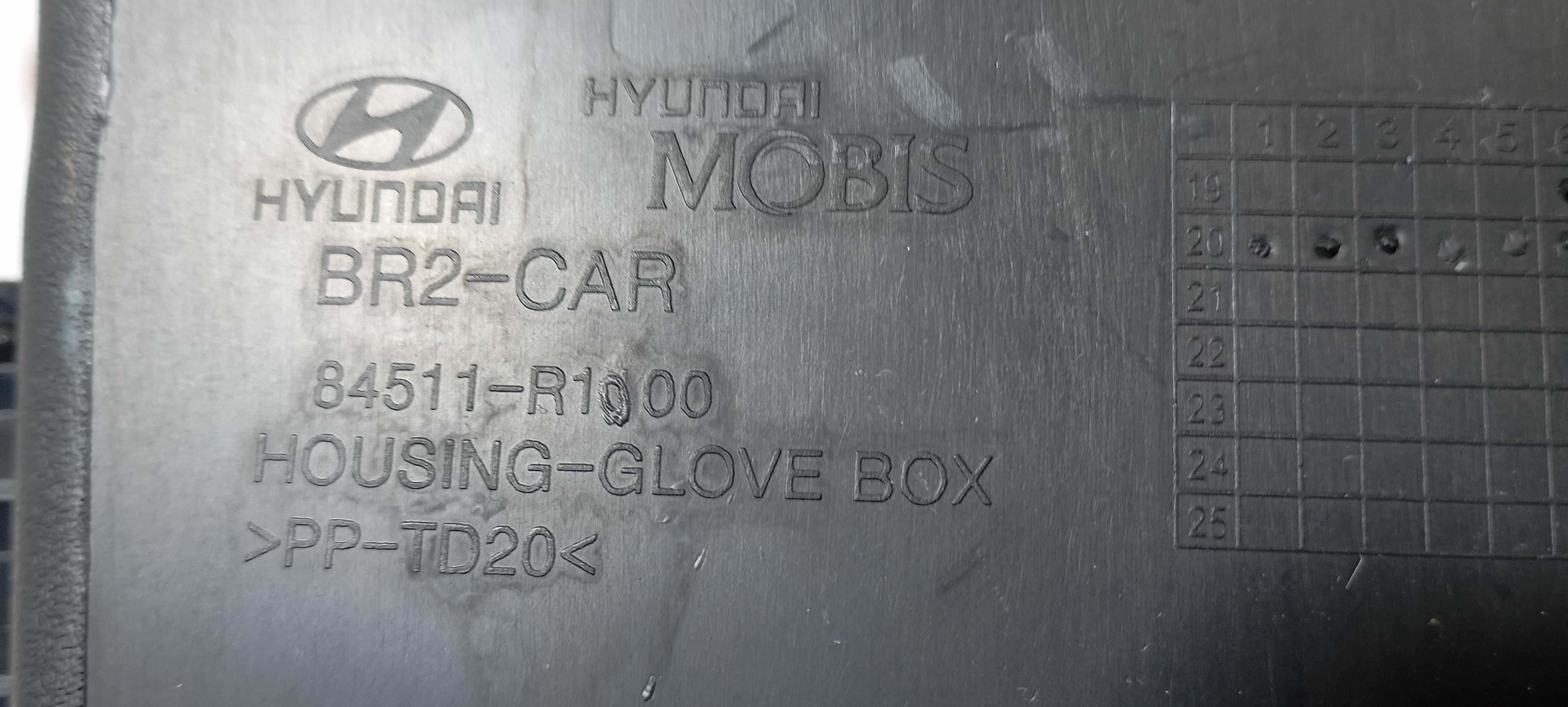 Tampa Porta Luva Hyundai Hb20 1.0 2021 84511r1000 4