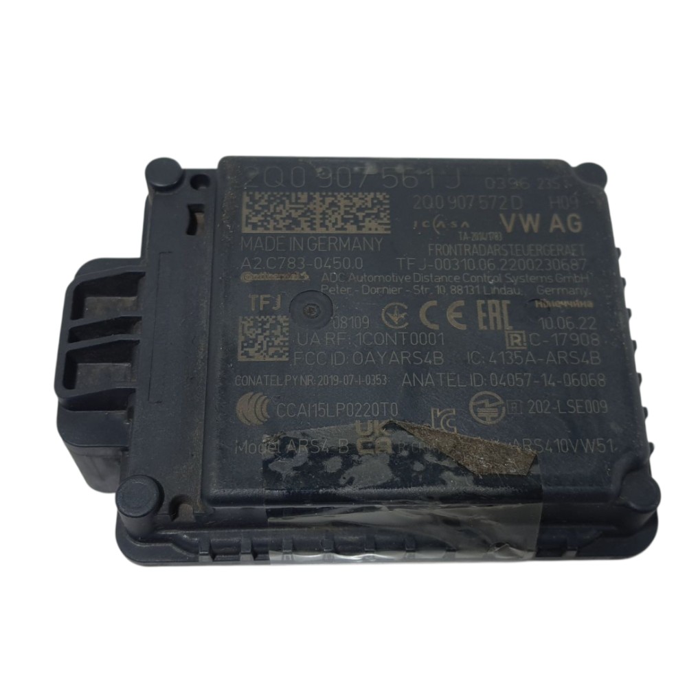 Módulo Acc Sensor Distância T-cross Tsi 2023 2q0907561j 4