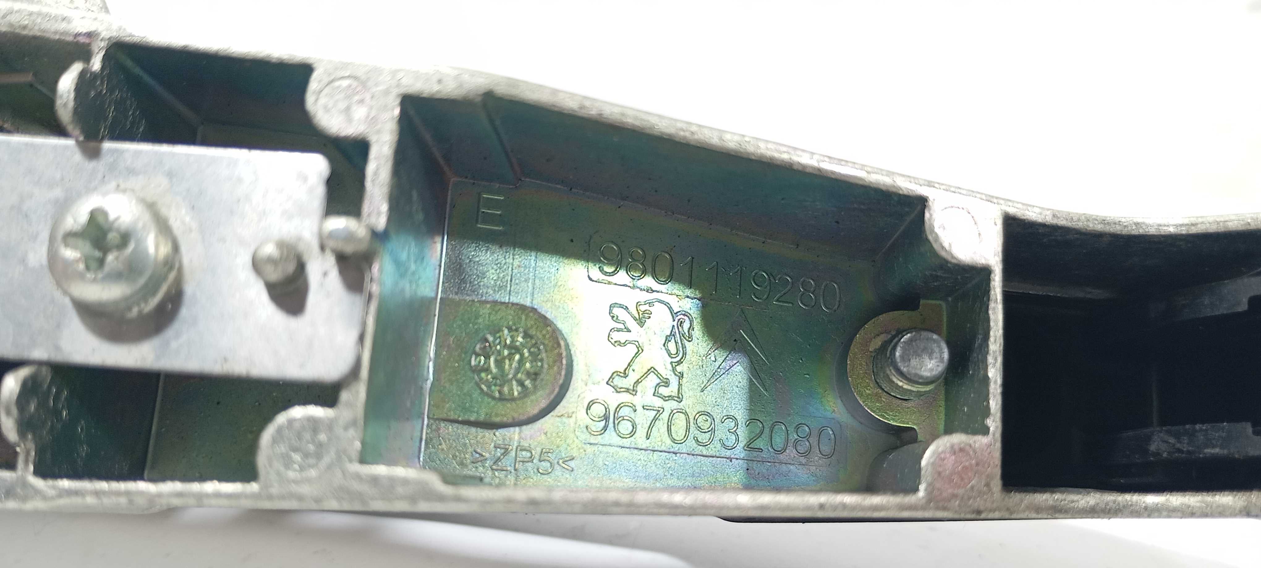 Maçaneta Externa Traseiro E. C3 Aircross 1.6 15 9801119280 7