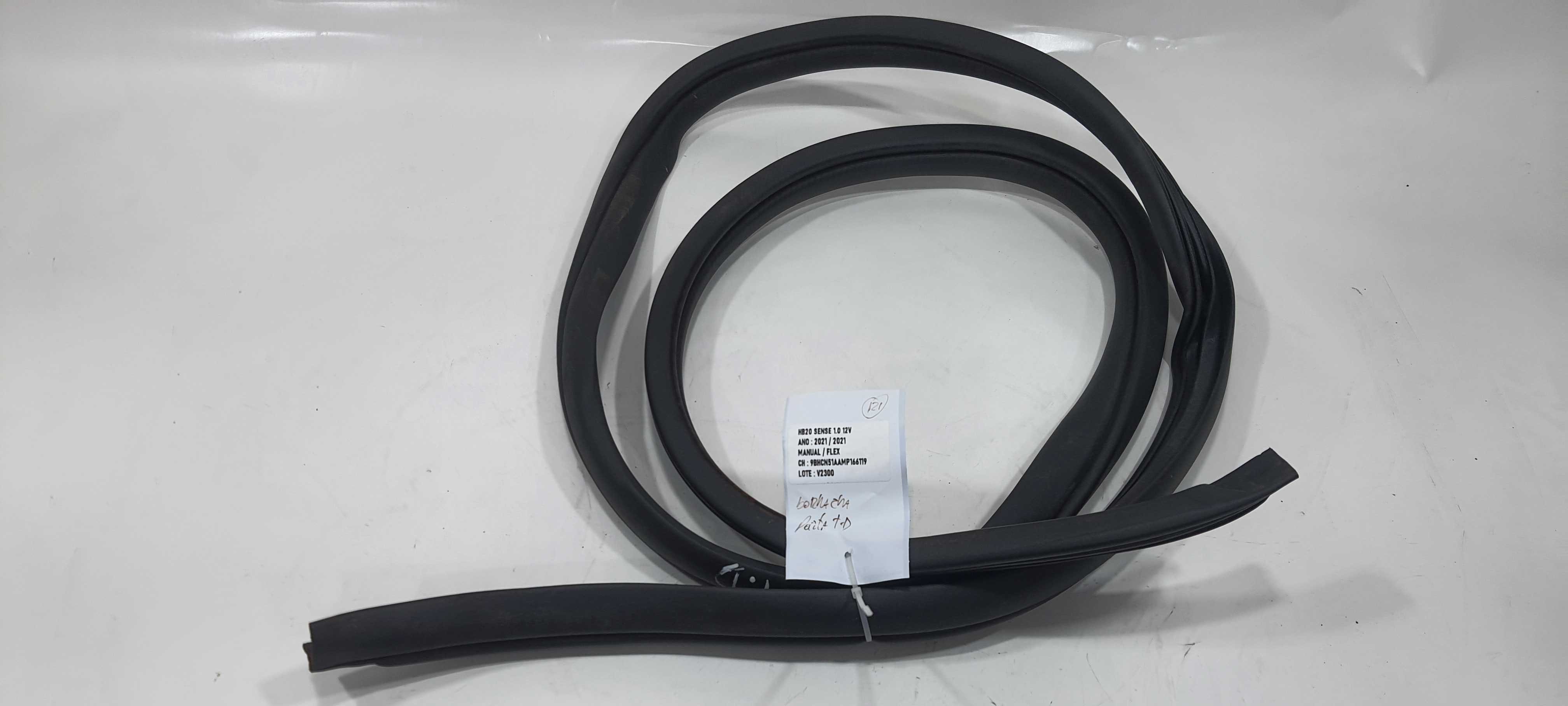 Borracha Porta T. Direita Hyundai Hb20 1.0 12v 2021 V2300