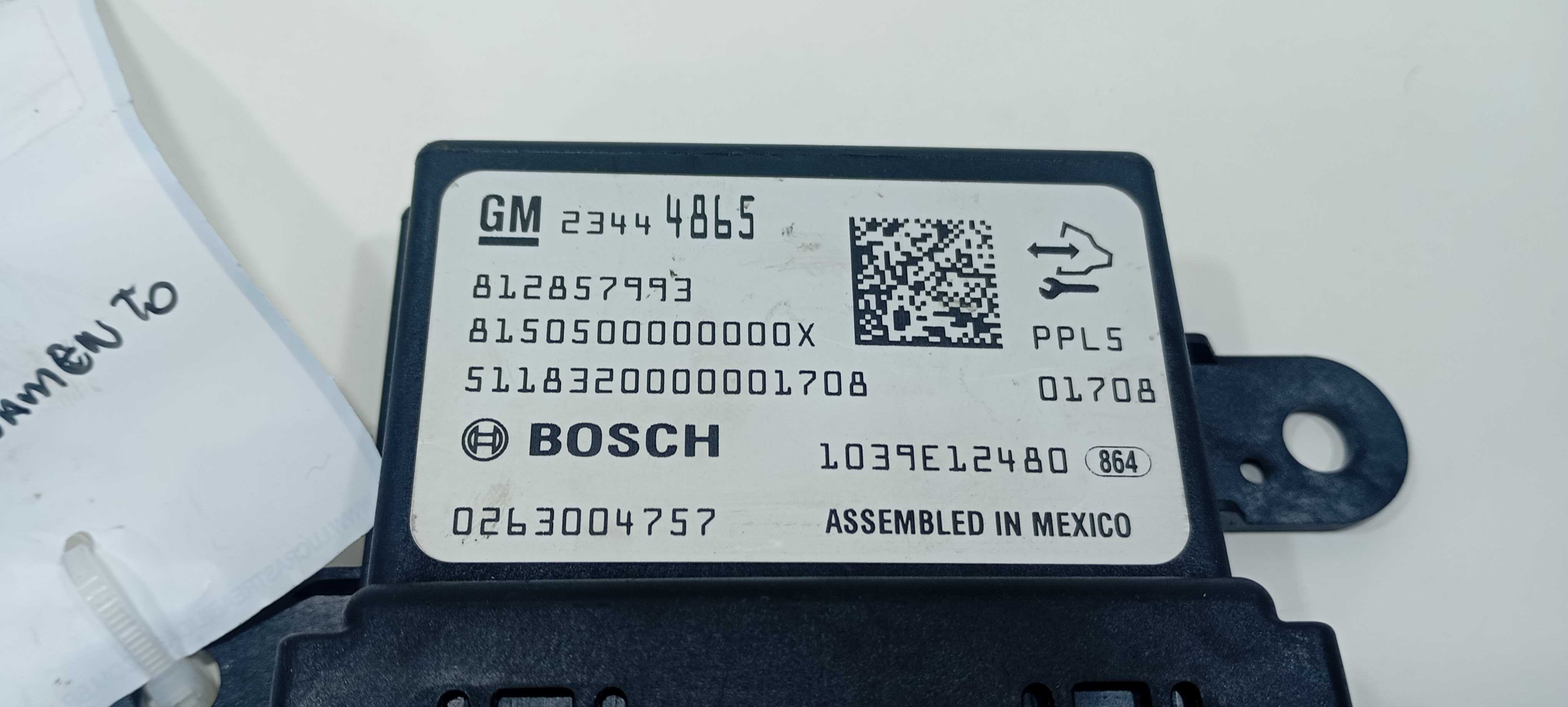 Módulo Sensor Estacionamento Gm Prisma 1.4 Lt 2019 23444865 Preto 5