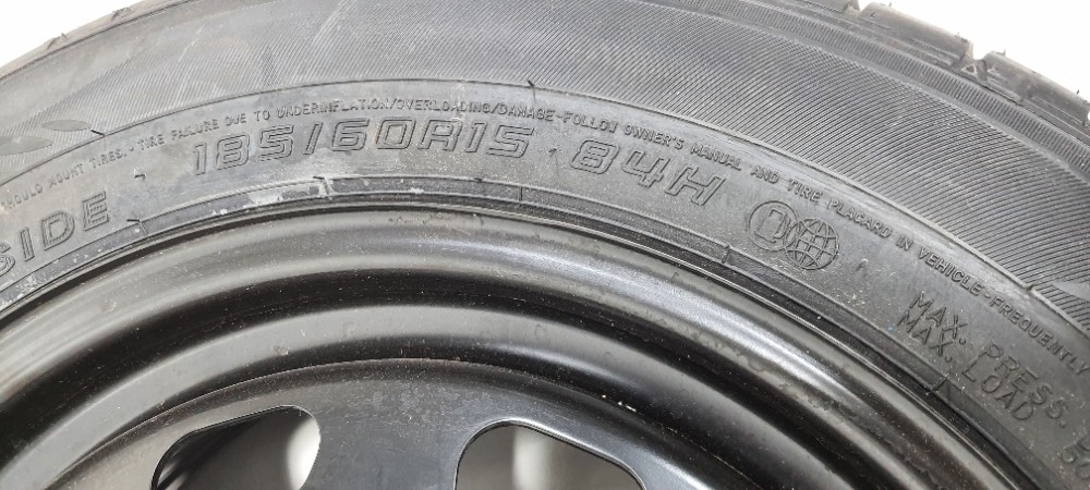 Roda Estepe 185/60r15 Volkswagen Virtus 2023 E110223178 7