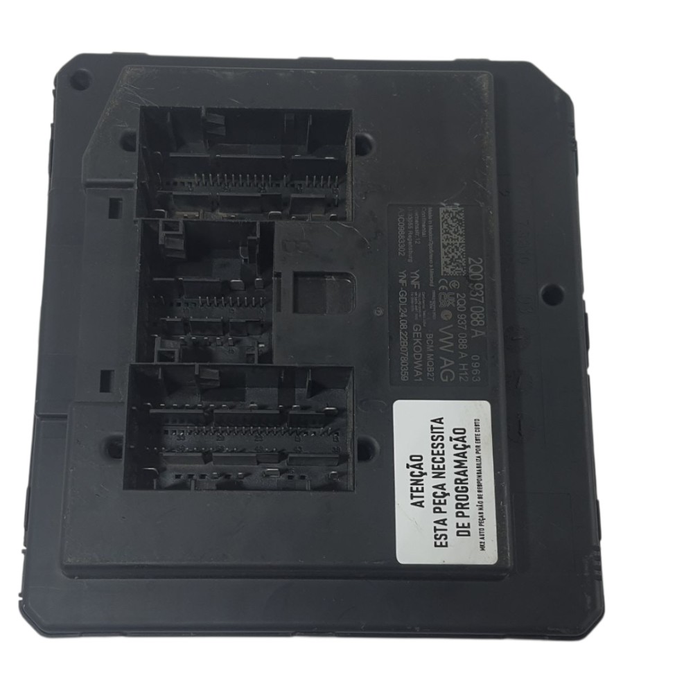 Módulo Carroceria Volkswagen T-cross Tsi 2023 2q0937088a Preto Preto 2