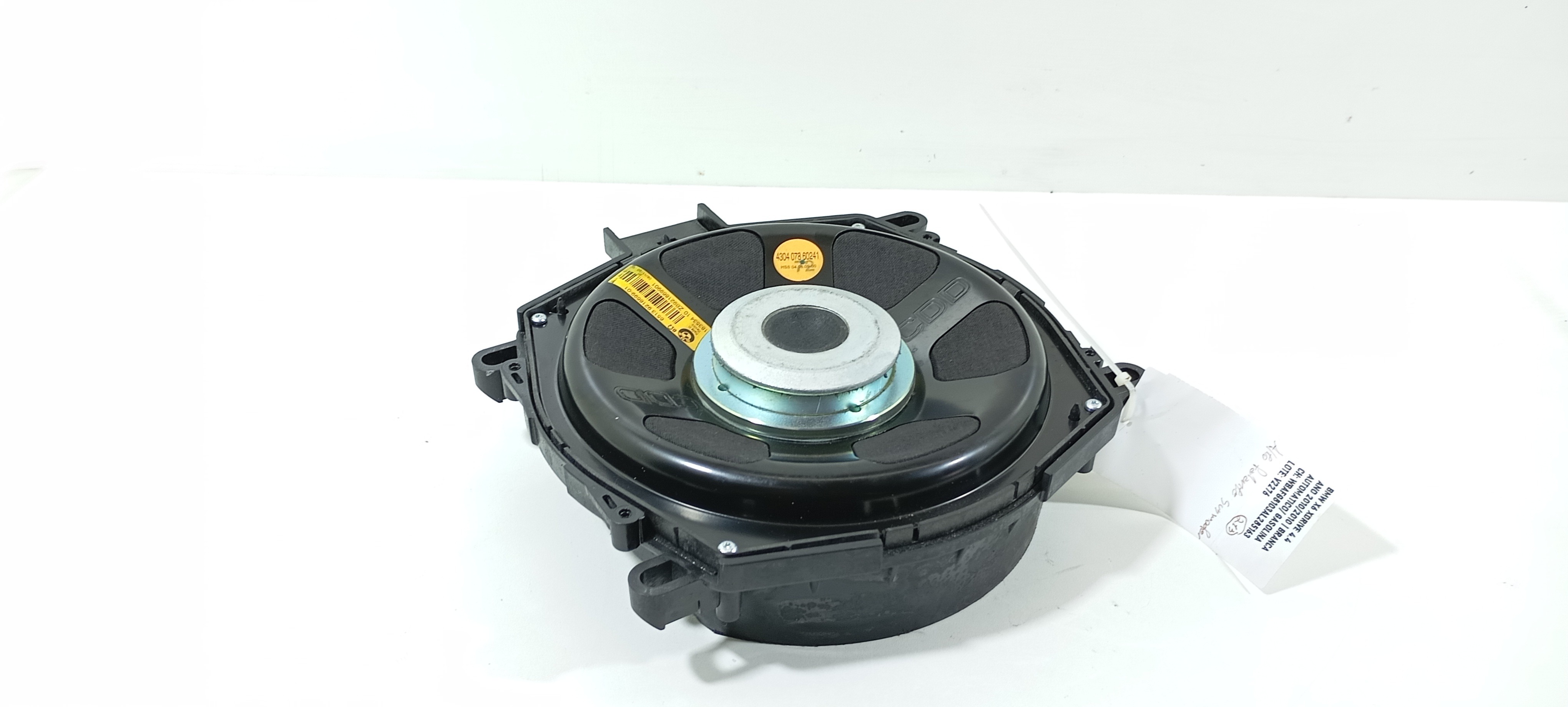 Auto Falante Subwoofer Bmw X6 Xdrive 2010 4.4 Biturbo V2276 3