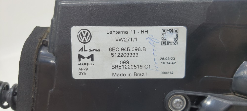 Lanterna Traseira Direita Volkswagen Virtus 2023 6ec945096b 5