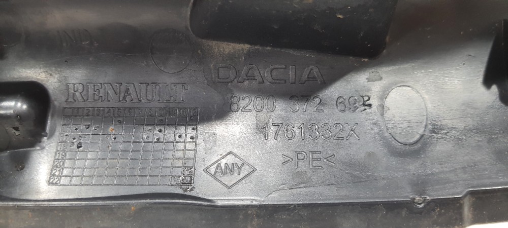 Moldura Parabarro Traseiro Esquerdo Sandero 20198200372692 6