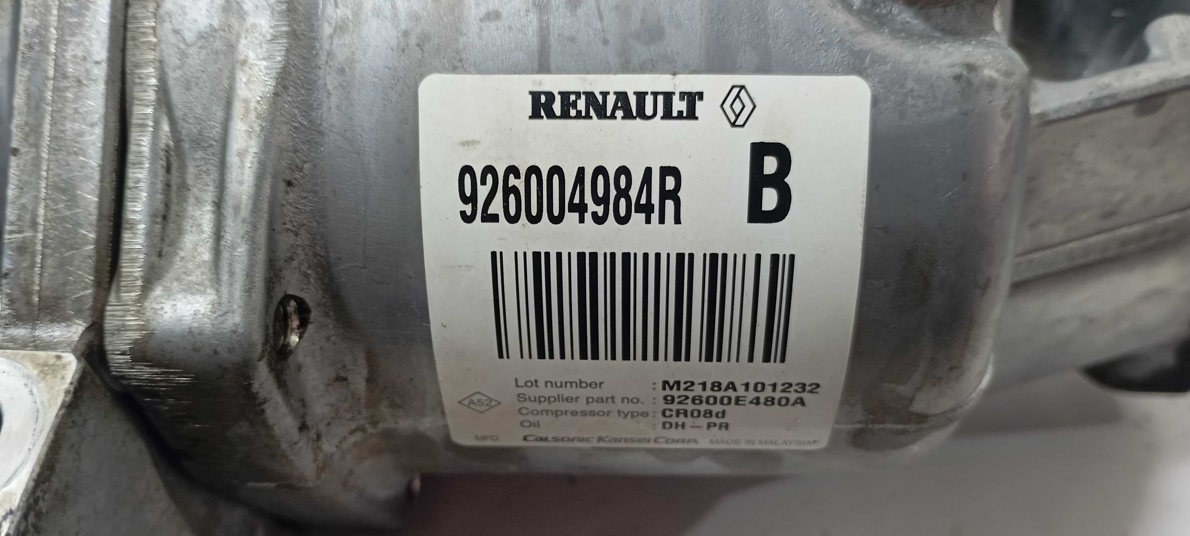 Compressor Ar Condicionado Sandero 1.0 2019 926004984r 5