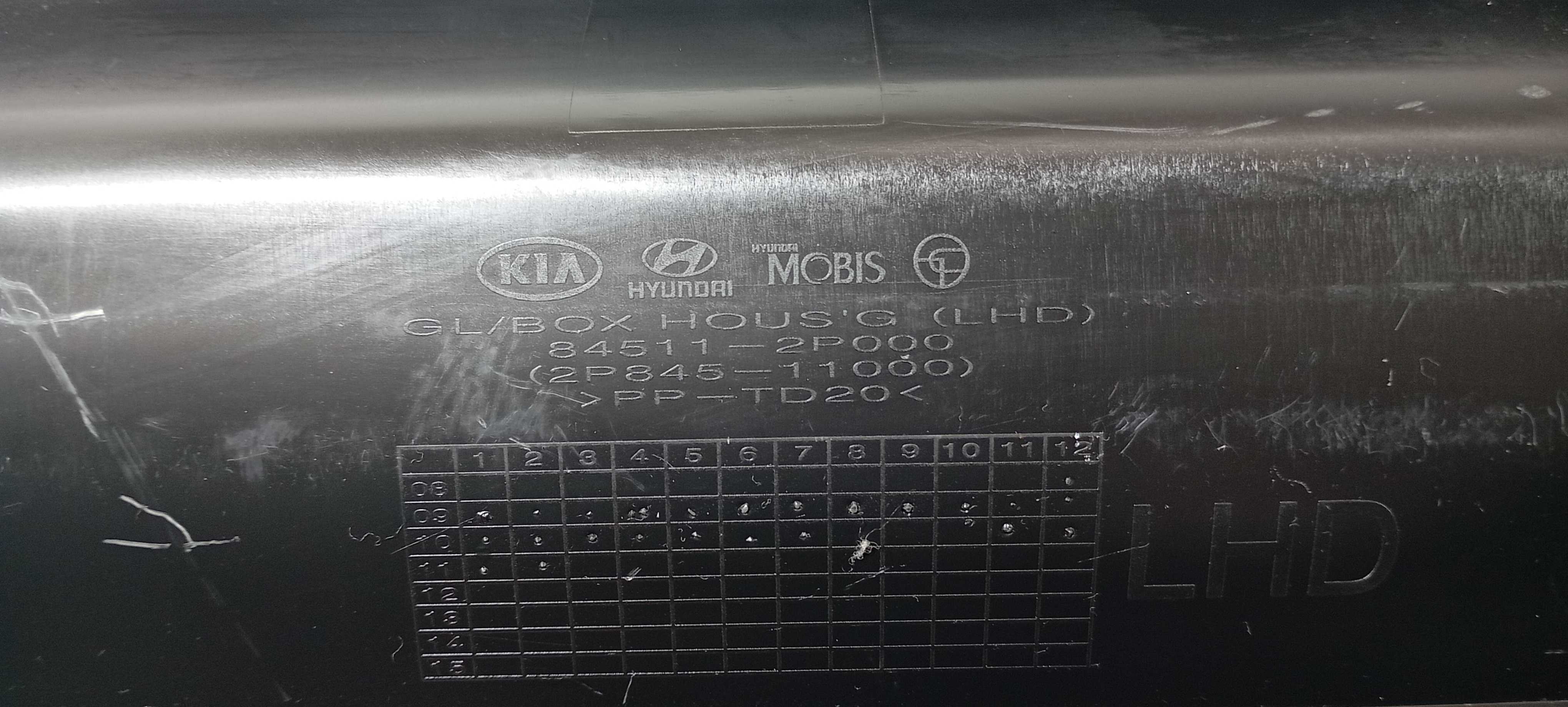 Porta Luvas Kia Sorento Ex2 2.4 2012 845112p000 7
