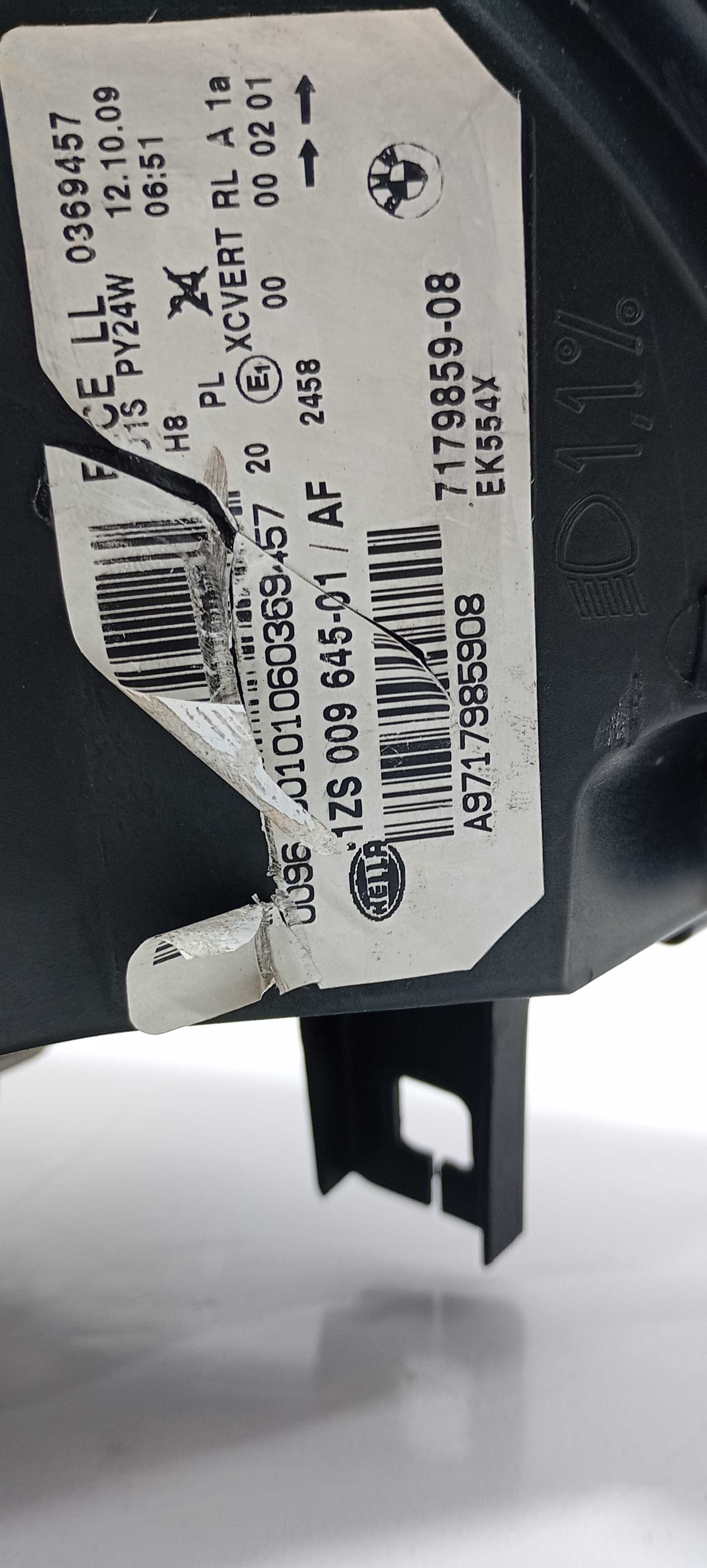 Farol Dianteiro Esquerdo Recuperado Bmw X6 Xdrive 2010 V2276 9