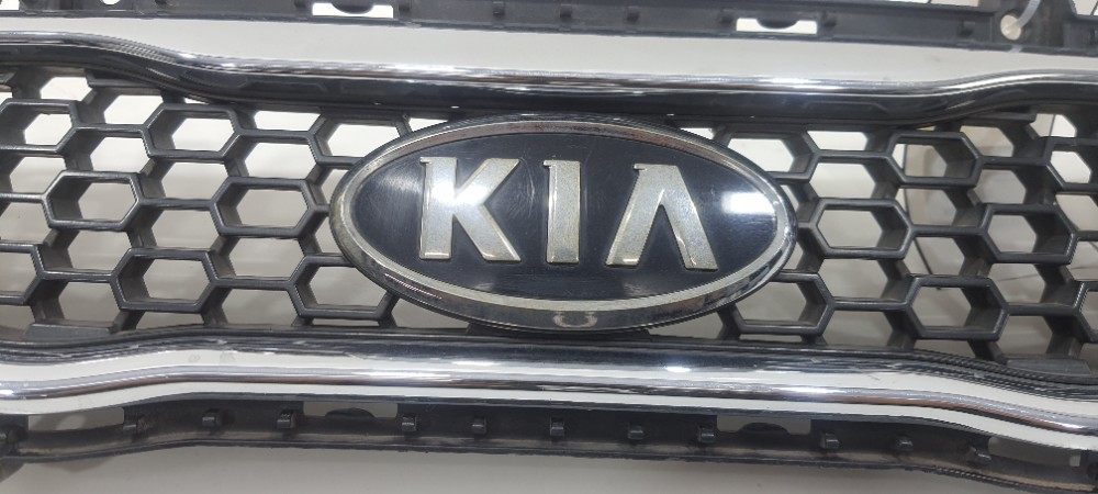 Grade Superior Parachoque Kia Picanto Ex4 1.0 2012 V2302 Preto Plástico 6