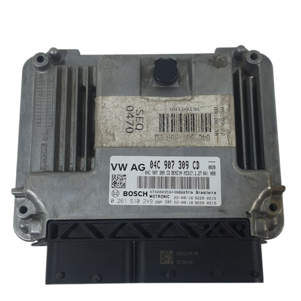 Módulo Motor Volkswagen T-cross Tsi 2023 04c907309cd 6