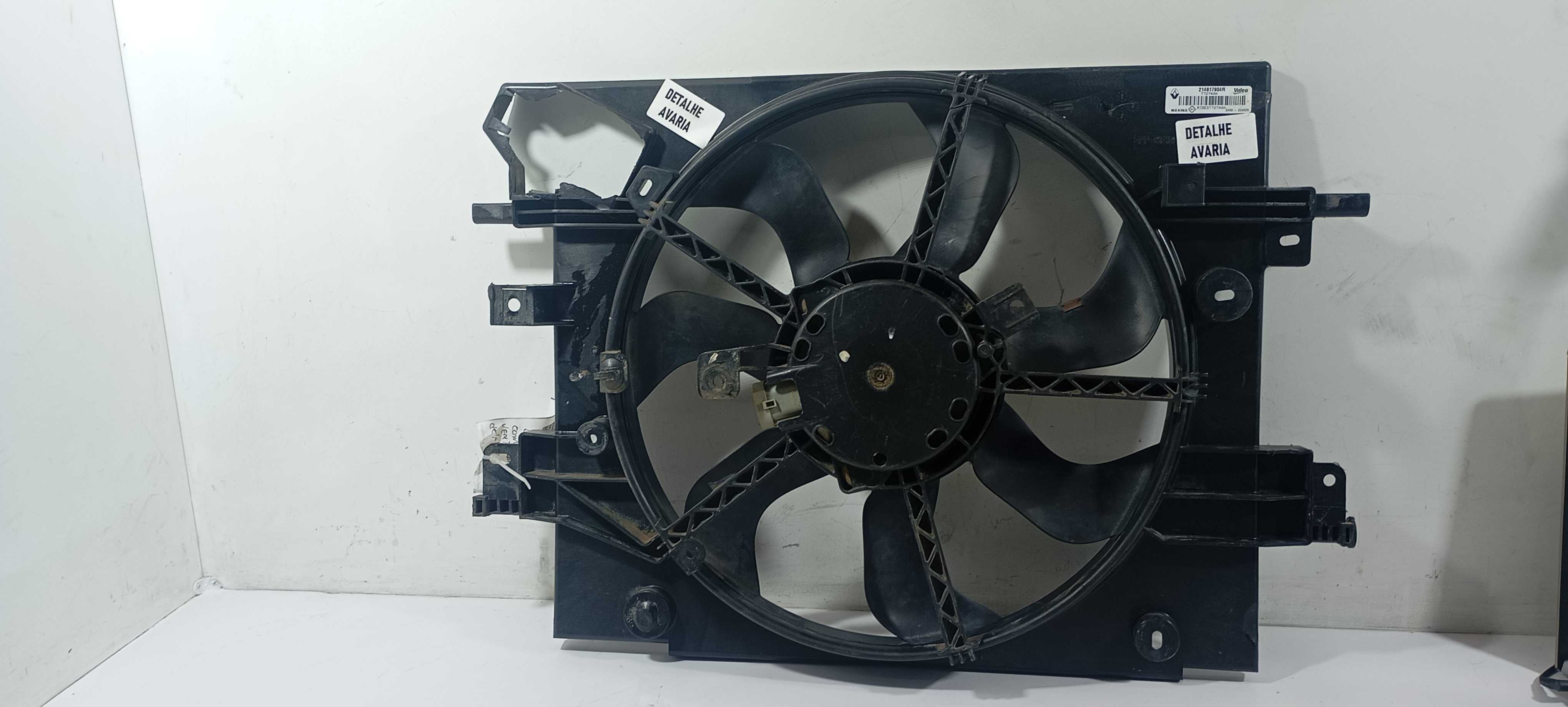 Defletor Ventoinha Radiador Logan 1.0 2020 214817904r