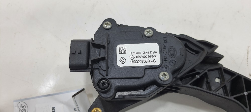 Pedal Acelerador Renault Sandero 1.0 2019 180022703r 7