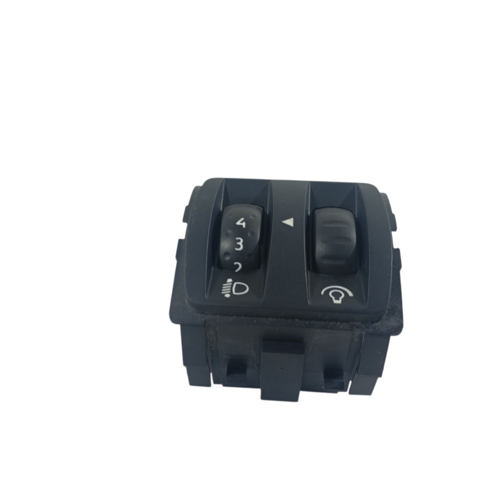 Botão Regulagem Painel Renault Captur 2021 251900567r Preto 2