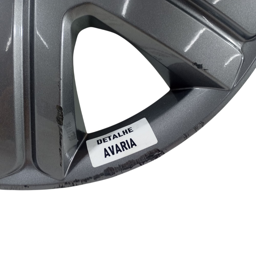 Calota Roda 14 Renault Kwid 2023 403159083r Cinza 3