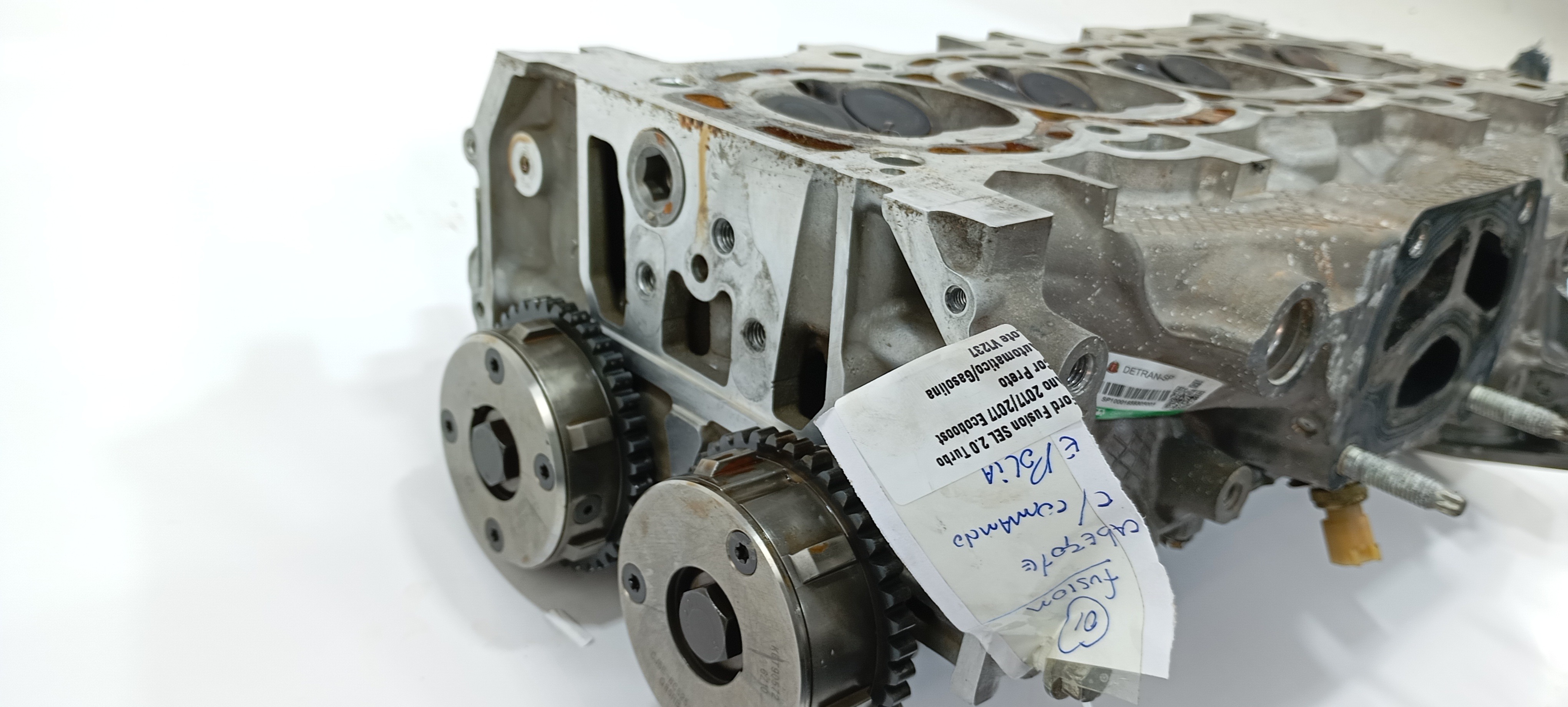 Cabeçote Com Comando E Polia Ford Fusion Sel 2.0 2017 V1237 10