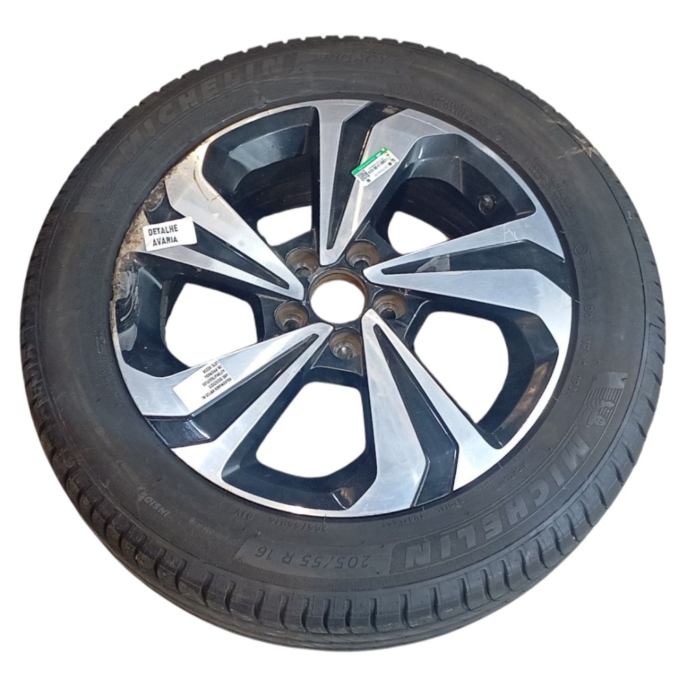 Roda Aro 16 Com Pneu Volkswagen Virtus 2023 6ea601025m041 5