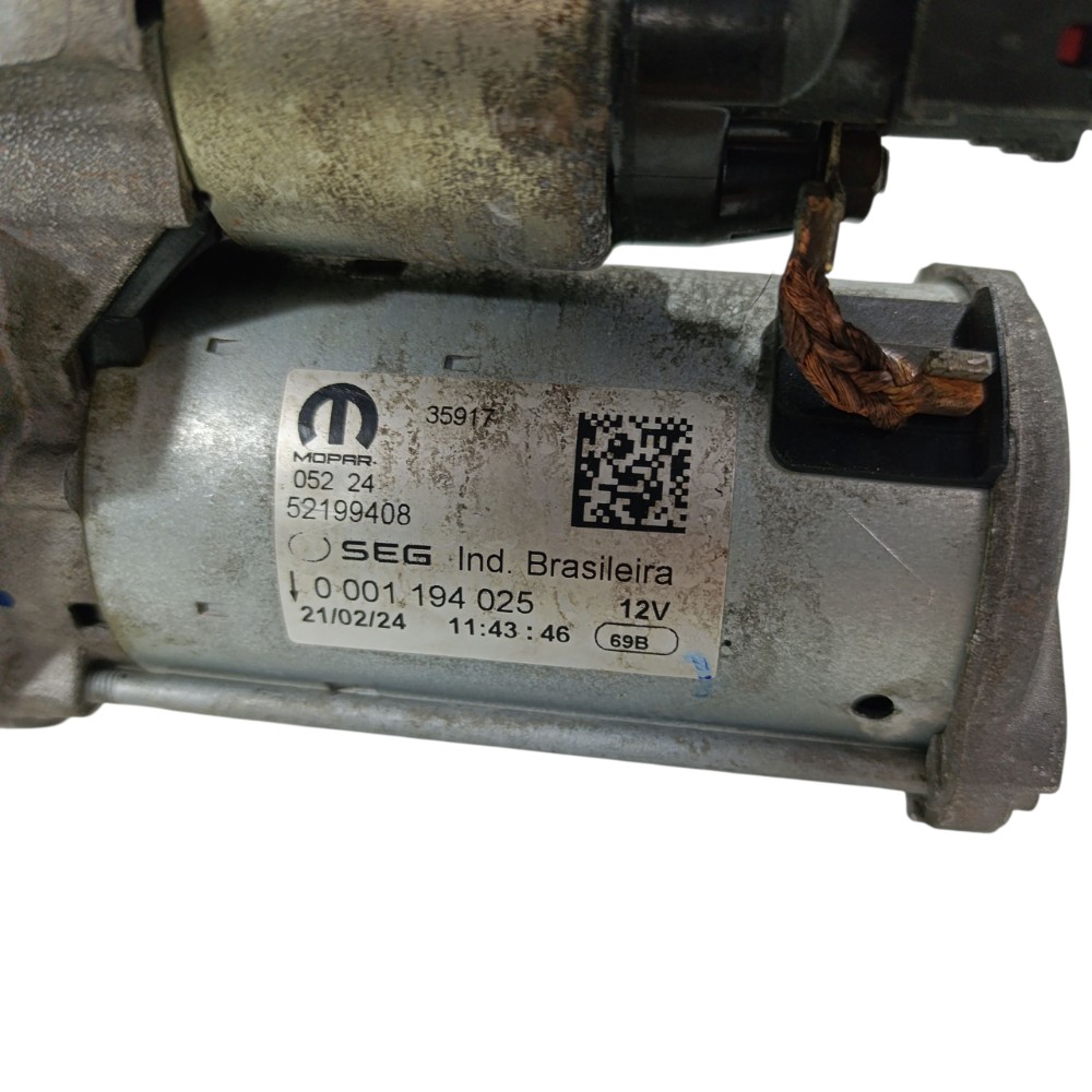 Motor Partida Peugeot 208 Ano 2024 0001194025 7
