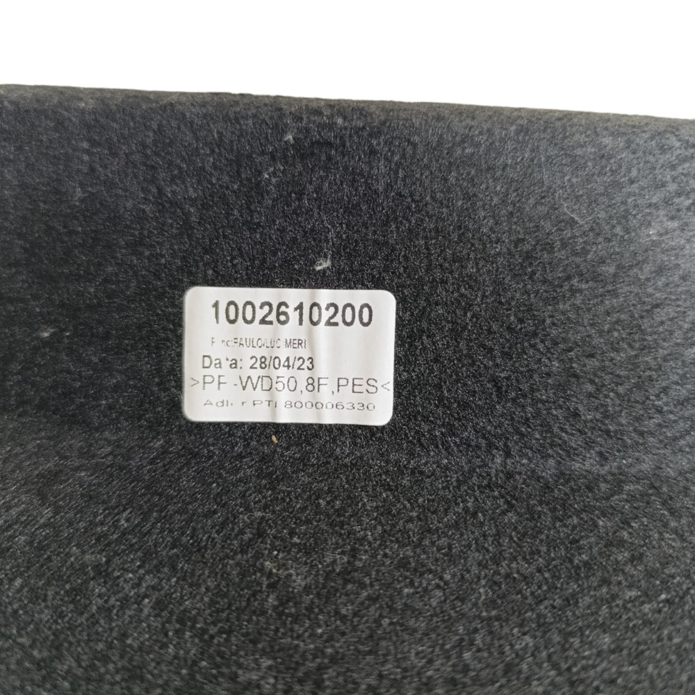 Tampão Bagagito Fiat Argo Drive 1.0 2023 1002610200 Preto 7