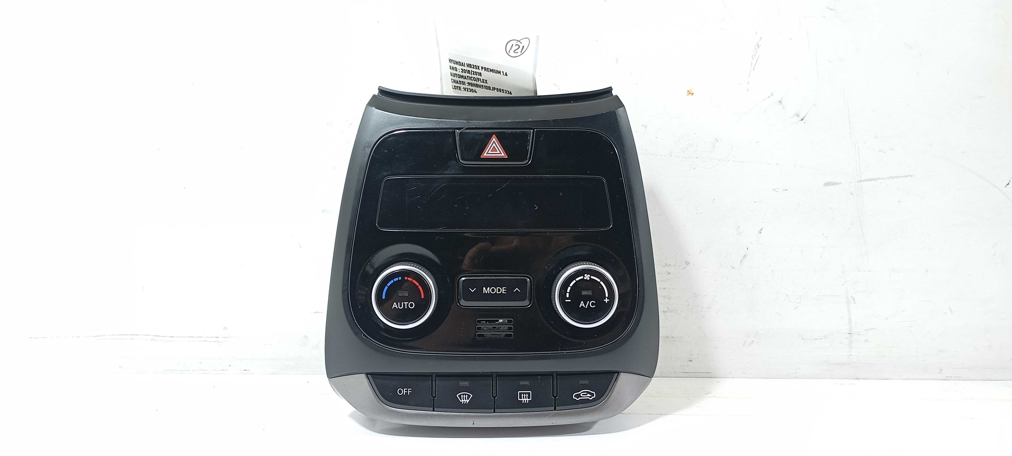 Comando Ar Digital  Hb20x Premium 1.6 2018 97250xxxxx 3