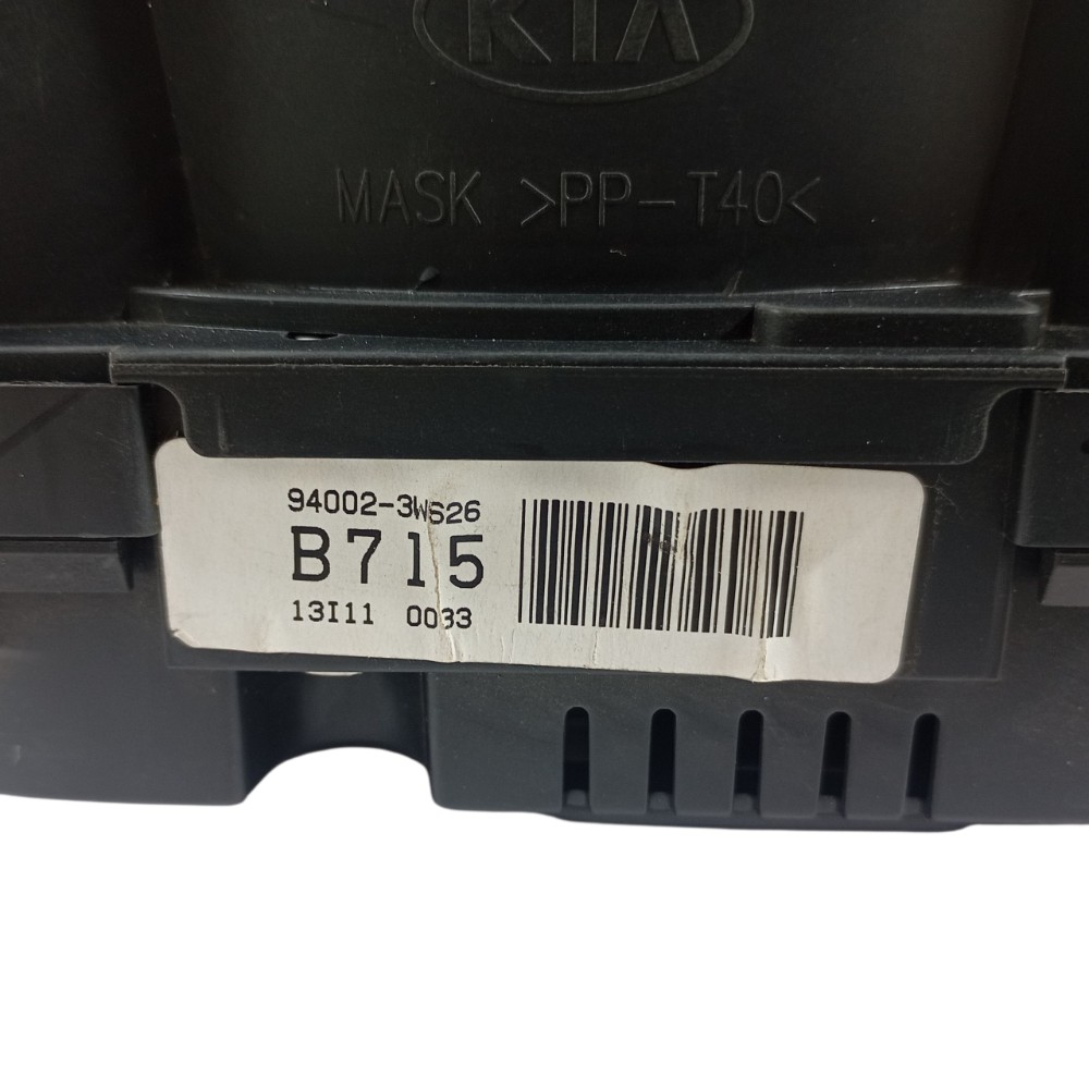 Painel Instrumento Kia Sportage Ex 2.0 2014 940023w626 Preto 6