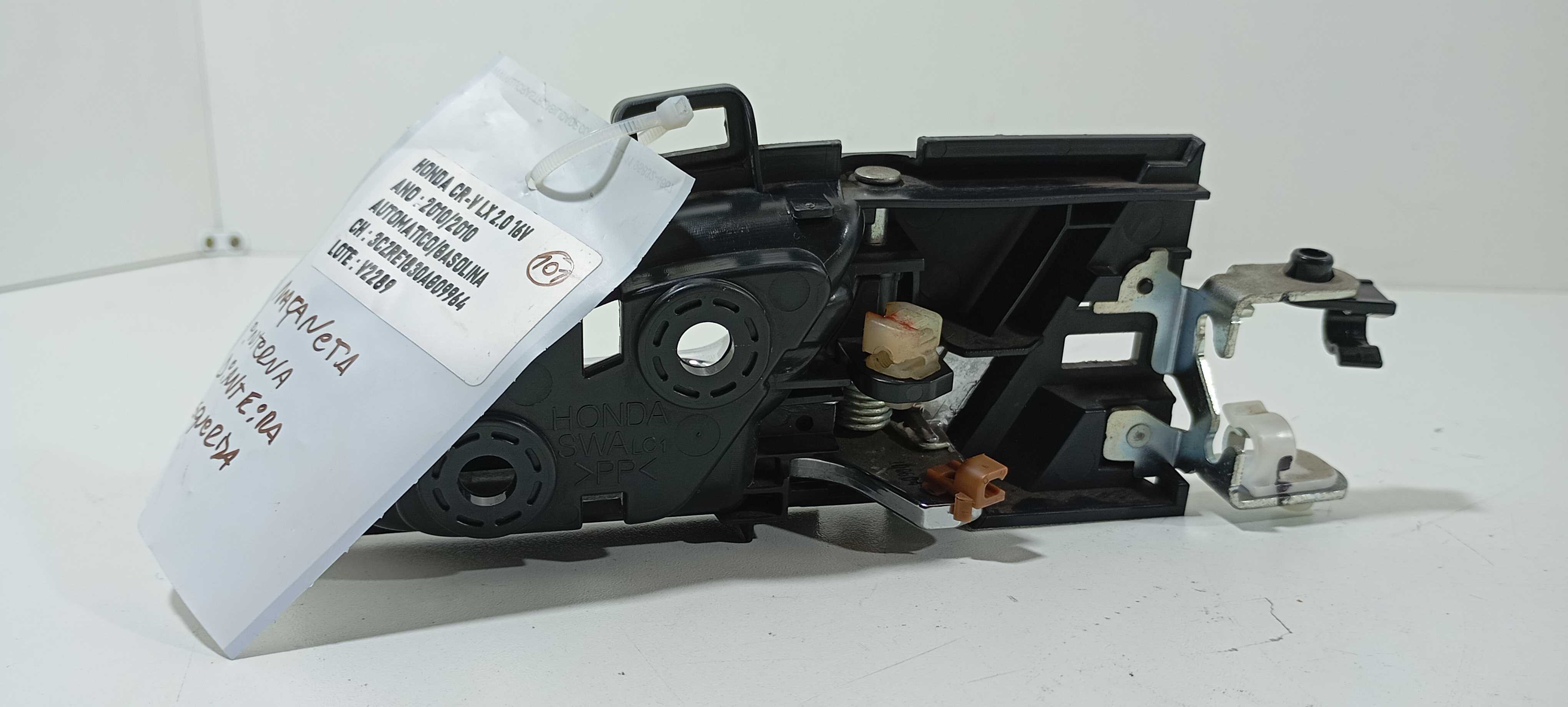 Maçaneta Interna Dianteira E. Honda Crv Lx 2.0 2010 V2289 Preto Dianteira 2