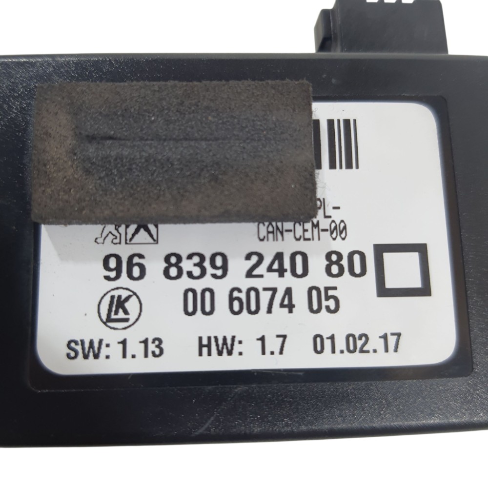 Sensor Parachoque Aircross 1.6 2018 9683924080 6