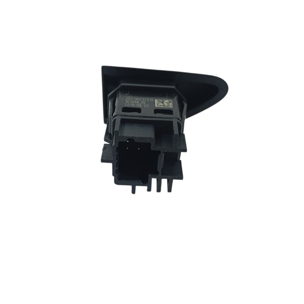 Botao Pisca Alerta Renault Captur 2021 252907372r Preto 4
