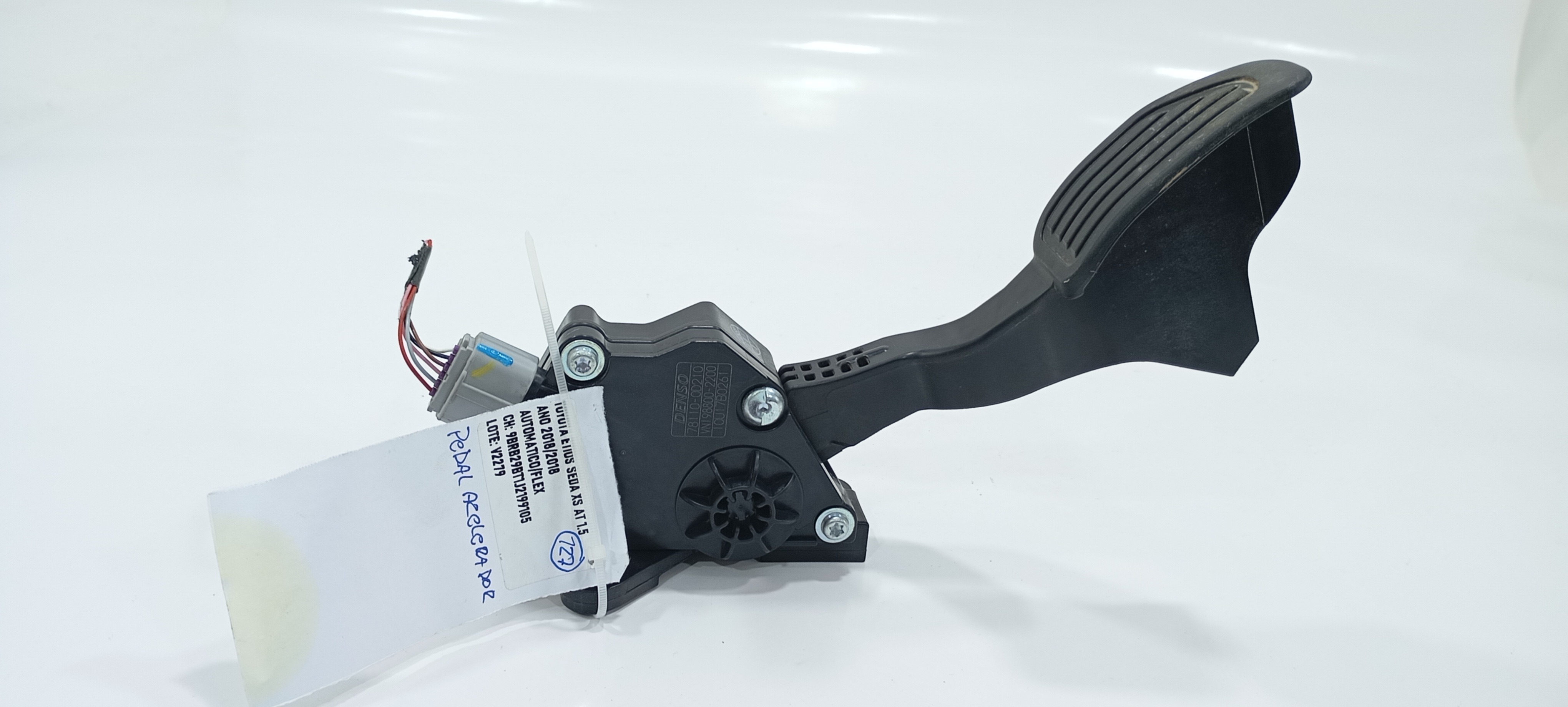 Pedal Acelerador Etios Sedan 1.5 2018 Flex V2279 5