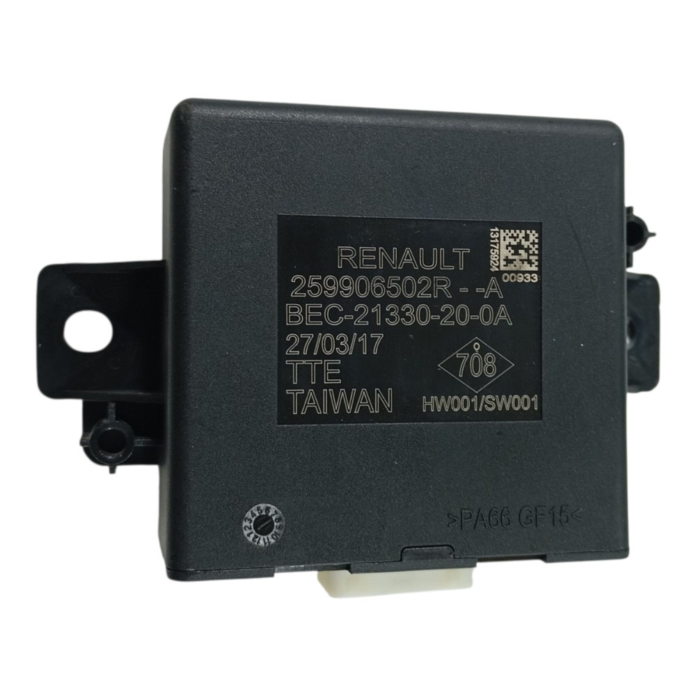 Módulo sensor estacionamento renault logan 2018
