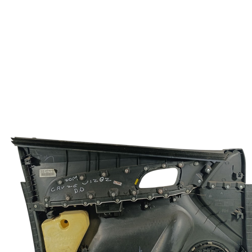Forro Porta Dianteira Direita Gm Cruze Sedan 2014 96957316 Preto 6